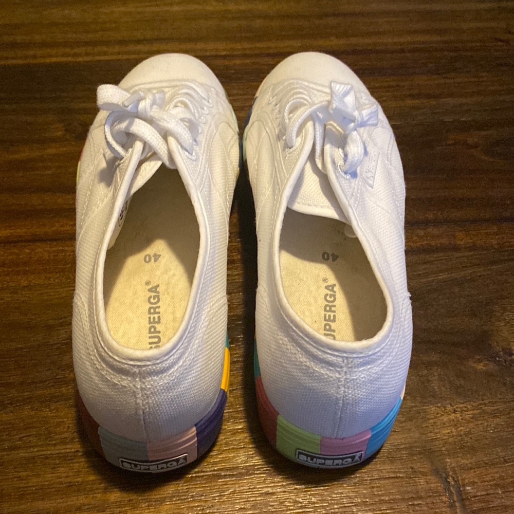 SUPER GA colorful Platform Shoes SUPER CUTE!